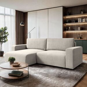 17 Stories 9 - Piece Upholstered Corner Sectional Beige 83cm H X 247cm W X 143cm D 17 Stories 9 - Piece Upholstered Corner Sectional Beige 83cm H X 247cm W X 143cm D