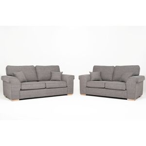 Wade Logan Picadilly 3+2 Sofa Set Mushroom 2 Wade Logan Picadilly 3+2 Sofa Set Mushroom 2