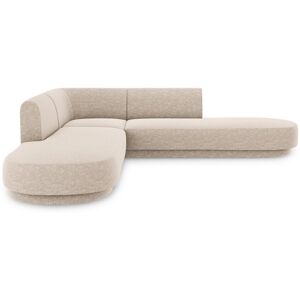 Brayden Studio Miley Corner Sofa Beige 100% Structural Polyesters 74cm H X 248cm W X 248cm D Brayden Studio Miley Corner Sofa Beige 100% Structural Polyesters 74cm H X 248cm W X 248cm D