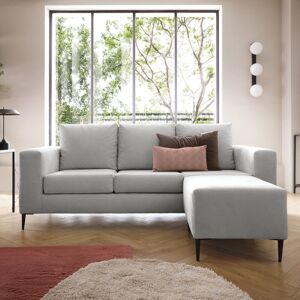 Marlow Home Co. Alonta Corner Sofa Light Grey 83cm H X 200cm W X 156cm D Marlow Home Co. Alonta Corner Sofa Light Grey 83cm H X 200cm W X 156cm D