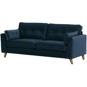 August Grove Jett 3 Seater Sofa Dark Blue 89cm H X 201cm W X 86cm D August Grove Jett 3 Seater Sofa Dark Blue 89cm H X 201cm W X 86cm D