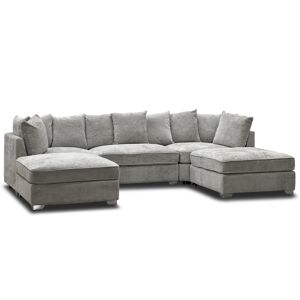 Brayden Studio Bayli Bishop Fullback U-Shape Sofa 6 Seater - Premium Fabric Upholstered Couch for Living Room Durable Guaranteed Frame (Beige) Grey 85cm H X 300cm W X 85cm D Brayden Studio Bayli Bishop Fullback U-Shape Sofa 6 Seater - Premium Fabric Upholstered Couch for Living Room Durable Guaranteed Frame (Beige) Grey 85cm H X 300cm W X 85cm D