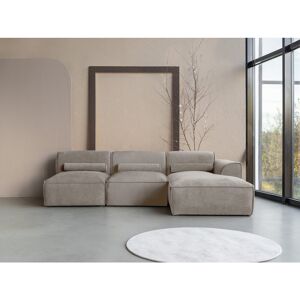 MiuForm Flex Felix Modular System: Corner Sofa XS Dark Beige 70cm H X 244cm W X 154cm D MiuForm Flex Felix Modular System: Corner Sofa XS Dark Beige 70cm H X 244cm W X 154cm D