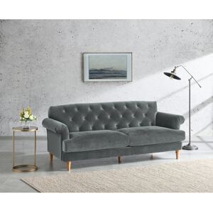 Etta Avenue Cobb 3 Seater Sofa Grey 83cm H X 195cm W X 86cm D Etta Avenue Cobb 3 Seater Sofa Grey 83cm H X 195cm W X 86cm D