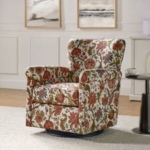 Lark Manor Chao Cofer 77.40cm Wide Tufted Polyester Yes Armchair Red Floral 90.00cm H X 77.40cm W X 81.20cm D Lark Manor Chao Cofer 77.40cm Wide Tufted Polyester Yes Armchair Red Floral 90.00cm H X 77.40cm W X 81.20cm D