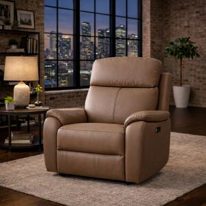 Latitude Run Windsor Powerglide Power Recliner Real Leather Sofa With USB Charging Black 1 Latitude Run Windsor Powerglide Power Recliner Real Leather Sofa With USB Charging Black 1