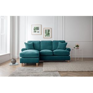 Three Posts Longfellow Corner Chaise Sofa / Orientation:Left Hand Facing Emerald 83cm H X 206cm W X 145cm D Three Posts Longfellow Corner Chaise Sofa / Orientation:Left Hand Facing Emerald 83cm H X 206cm W X 145cm D