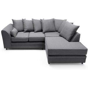 17 Stories Sufiyaan Modular Corner Sofa Dark Grey 80cm H X 212cm W X 164cm D 17 Stories Sufiyaan Modular Corner Sofa Dark Grey 80cm H X 212cm W X 164cm D