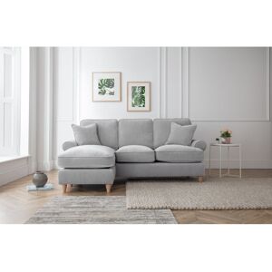 Three Posts Longfellow Corner Chaise Sofa / Orientation:Left Hand Facing Manhattan Ice 83cm H X 206cm W X 145cm D Three Posts Longfellow Corner Chaise Sofa / Orientation:Left Hand Facing Manhattan Ice 83cm H X 206cm W X 145cm D