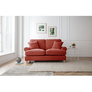 Three Posts Longfellow 2 Seater Sofa Apricot 83cm H X 164cm W X 95cm D Three Posts Longfellow 2 Seater Sofa Apricot 83cm H X 164cm W X 95cm D