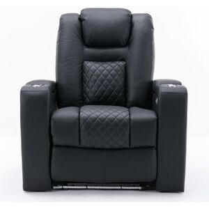 Latitude Run Abdulmalik Broadway 1 Seater Cinema Recliner Electric Chair Black 107cm H X 95cm W X 91cm D Latitude Run Abdulmalik Broadway 1 Seater Cinema Recliner Electric Chair Black 107cm H X 95cm W X 91cm D