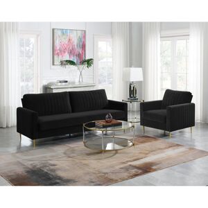 Fairmont Park Marienthal 2 Piece Sofa Set Black 2 Fairmont Park Marienthal 2 Piece Sofa Set Black 2