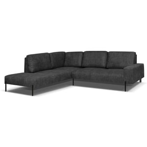 Borough Wharf 2 - Piece Corner Sofa Dark Grey 87cm H X 274cm W X 227cm D Borough Wharf 2 - Piece Corner Sofa Dark Grey 87cm H X 274cm W X 227cm D