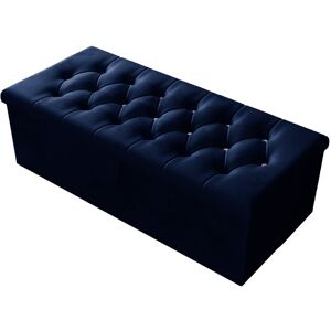 Latitude Run Akilia 102cm Wide Tufted Rectangle Storage Ottoman with Hydrolic Arm Royal Blue 39cm H X 102cm W X 46cm D Latitude Run Akilia 102cm Wide Tufted Rectangle Storage Ottoman with Hydrolic Arm Royal Blue 39cm H X 102cm W X 46cm D