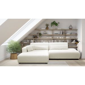 Metro 2 - Piece Upholstered Corner Sectional White 77cm H X 288cm W X 179cm D Metro 2 - Piece Upholstered Corner Sectional White 77cm H X 288cm W X 179cm D