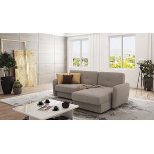 Zipcode Design Modern Corner Chaise Sofa Eloina with Sleeping Function And Storage Dark Beige 86cm H X 232cm W X 147cm D Zipcode Design Modern Corner Chaise Sofa Eloina with Sleeping Function And Storage Dark Beige 86cm H X 232cm W X 147cm D