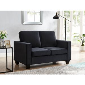 17 Stories Keiah 139.5Cm Velvet Square Arm Sofa Black 91cm H X 139.5cm W X 74.5cm D 17 Stories Keiah 139.5Cm Velvet Square Arm Sofa Black 91cm H X 139.5cm W X 74.5cm D
