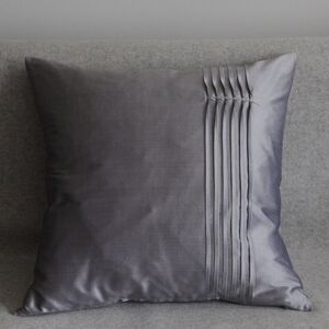 Ophelia & Co. Sweetbriar Silk Cushion with Filling Silver 45cm H X 45cm W X 8cm D Ophelia & Co. Sweetbriar Silk Cushion with Filling Silver 45cm H X 45cm W X 8cm D