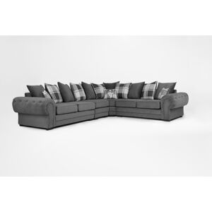 Marlow Home Co. Verona Large Corner Sofa Grey 91cm H X 335cm W X 274cm D Marlow Home Co. Verona Large Corner Sofa Grey 91cm H X 335cm W X 274cm D