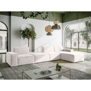 Latitude Run Burkittsville 5 - Piece Upholstered Corner Sofa Dirty White 29.13cm H X 124.01cm W X 21.26cm D Latitude Run Burkittsville 5 - Piece Upholstered Corner Sofa Dirty White 29.13cm H X 124.01cm W X 21.26cm D