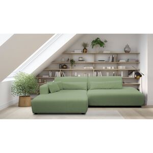 Metro 2 - Piece Upholstered Corner Sectional Green 77cm H X 288cm W X 179cm D Metro 2 - Piece Upholstered Corner Sectional Green 77cm H X 288cm W X 179cm D