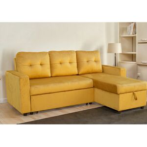 Fairmont Park Simba 2 - Piece Upholstered Corner Sofa Chaise Mustard 83cm H X 204cm W X 152cm D Fairmont Park Simba 2 - Piece Upholstered Corner Sofa Chaise Mustard 83cm H X 204cm W X 152cm D