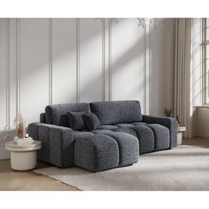 Ebern Designs 3 - Piece Corner Sectional Navy Polyester Blend 84cm H X 233cm W X 191cm D Ebern Designs 3 - Piece Corner Sectional Navy Polyester Blend 84cm H X 233cm W X 191cm D