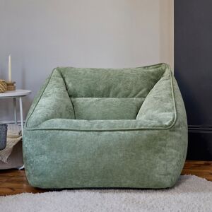 Bean Bag Bazaar Natalia Armchair Bean Bag Chenille/Green Large Bean Bag Bazaar Natalia Armchair Bean Bag Chenille/Green Large