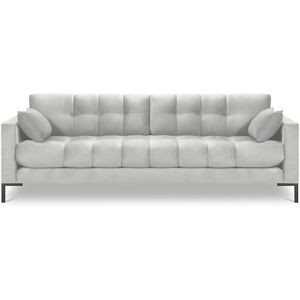 Canora Grey Adoraim 217Cm Square Arm Sofa Silver/Black 75cm H X 217cm W X 92cm D Canora Grey Adoraim 217Cm Square Arm Sofa Silver/Black 75cm H X 217cm W X 92cm D