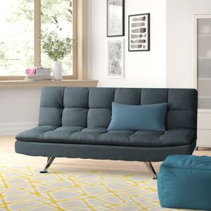 Zipcode Design Apollo 3 Seater Clic Clac Sofa Bed Charcoal 84cm H X 180cm W X 89cm D Zipcode Design Apollo 3 Seater Clic Clac Sofa Bed Charcoal 84cm H X 180cm W X 89cm D