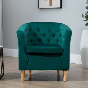 Lark Manor Tarbes Tufted Velvet Tub Chair Green 72cm H X 68cm W X 66cm D Lark Manor Tarbes Tufted Velvet Tub Chair Green 72cm H X 68cm W X 66cm D