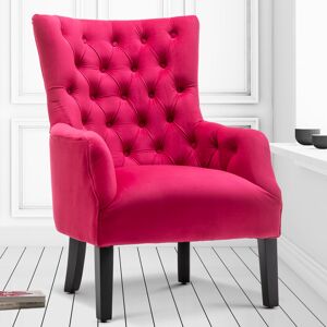 Rosdorf Park Dority 70Cm Wide Tufted Armchair Dark Pink 102cm H X 70cm W X 84cm D Rosdorf Park Dority 70Cm Wide Tufted Armchair Dark Pink 102cm H X 70cm W X 84cm D