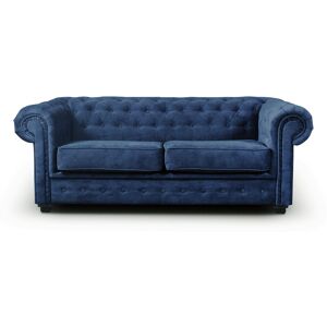 Lark Manor Dunfries Allegra 2 Seater Upholstered Chesterfield Sofa Navy Blue 72cm H X 194cm W X 90cm D Lark Manor Dunfries Allegra 2 Seater Upholstered Chesterfield Sofa Navy Blue 72cm H X 194cm W X 90cm D