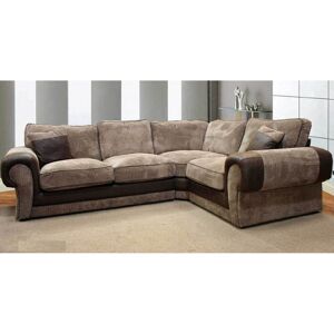 Rosalind Wheeler Heinrick Corner Sofa Brown/Coffee 90cm H X 265cm W X 200cm D Rosalind Wheeler Heinrick Corner Sofa Brown/Coffee 90cm H X 265cm W X 200cm D