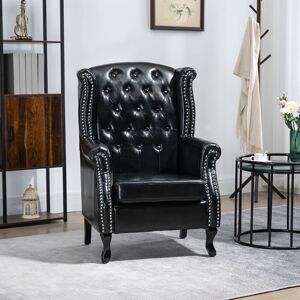 Rosalind Wheeler Daliza 72Cm Wide Tufted Wingback Chair Black 108cm H X 72cm W X 70cm D Rosalind Wheeler Daliza 72Cm Wide Tufted Wingback Chair Black 108cm H X 72cm W X 70cm D