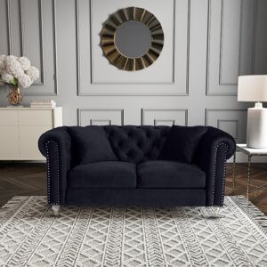 Rosdorf Park Laurelville 2 Seater Upholstered Sofa Black 78cm H X 170cm W X 87cm D Rosdorf Park Laurelville 2 Seater Upholstered Sofa Black 78cm H X 170cm W X 87cm D