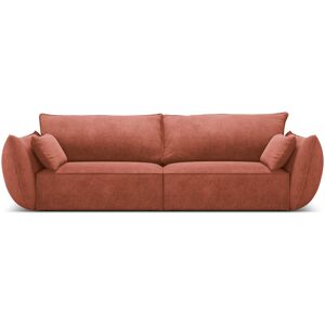 Brayden Studio Ajmail 208Cm Round Arm Sofa Red 85cm H X 208cm W X 100cm D Brayden Studio Ajmail 208Cm Round Arm Sofa Red 85cm H X 208cm W X 100cm D