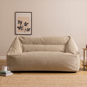 Bean Bag Bazaar Cecilia Jumbo Cord Giant Bean Bag Sofa Beige Large Bean Bag Bazaar Cecilia Jumbo Cord Giant Bean Bag Sofa Beige Large