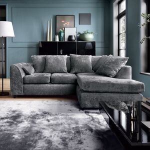 ClassicLiving Hartl Corner Sofa Dark Grey 80cm H X 212cm W X 164cm D ClassicLiving Hartl Corner Sofa Dark Grey 80cm H X 212cm W X 164cm D