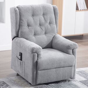 Ebern Designs Warwickshire Electric Lift Assist Recliner Grey 106cm H X 79cm W X 87cm D Ebern Designs Warwickshire Electric Lift Assist Recliner Grey 106cm H X 79cm W X 87cm D