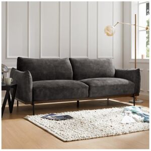 Latitude Run Kapteyn Sofa Grey 86cm H x 224cm W x 89cm D Latitude Run Kapteyn Sofa Grey 86cm H x 224cm W x 89cm D