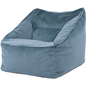 Hashtag Home icon Chessani Velvet Giant Bean Bag Armchair Mineral Blue Large; Medium Hashtag Home icon Chessani Velvet Giant Bean Bag Armchair Mineral Blue Large; Medium