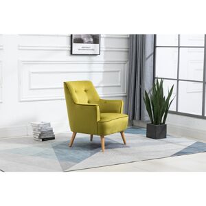 Fairmont Park Khanna 70cm Wide Tufted Polyester Armchair Pistachio 82cm H X 70cm W X 70cm D Fairmont Park Khanna 70cm Wide Tufted Polyester Armchair Pistachio 82cm H X 70cm W X 70cm D