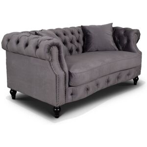 Rosdorf Park Mocanaqua 2 Seater Upholstered Sofa Dark Grey 73cm H X 165cm W X 86cm D Rosdorf Park Mocanaqua 2 Seater Upholstered Sofa Dark Grey 73cm H X 165cm W X 86cm D