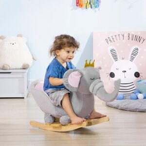 Zoomie Kids Alin Rocker Grey 45cm H X 33cm W X 60cm L Zoomie Kids Alin Rocker Grey 45cm H X 33cm W X 60cm L