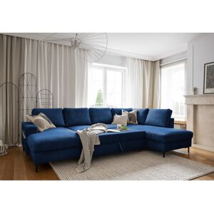 MiuForm Lofty Lilly 8 seater Corner Sofa Bed Navy Blue 84cm H X 303cm W X 197cm D MiuForm Lofty Lilly 8 seater Corner Sofa Bed Navy Blue 84cm H X 303cm W X 197cm D