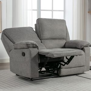 Latitude Run Sydney Latch Recliner 2 Seater Sofa Grey 104cm H X 154cm W X 92.5cm D Latitude Run Sydney Latch Recliner 2 Seater Sofa Grey 104cm H X 154cm W X 92.5cm D