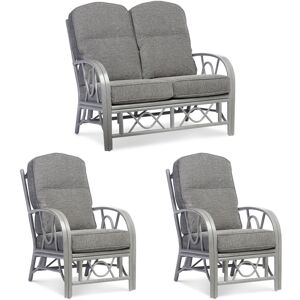 17 Stories Pamplona 3 Piece Conservatory Sofa Set Slate Grey/Grey/Grey 3 17 Stories Pamplona 3 Piece Conservatory Sofa Set Slate Grey/Grey/Grey 3