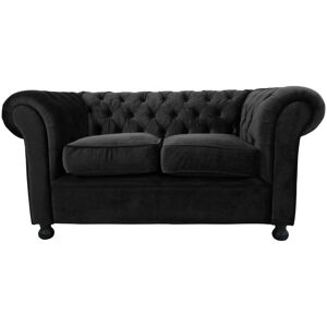 Etta Avenue Burks 2 Seater Chesterfield Loveseat Anthracite 75cm H X 152cm W X 90cm D Etta Avenue Burks 2 Seater Chesterfield Loveseat Anthracite 75cm H X 152cm W X 90cm D