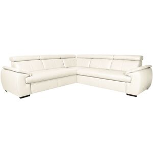 Ebern Designs Eea Leather Corner Sofa White 80cm H X 265cm W X 193cm D Ebern Designs Eea Leather Corner Sofa White 80cm H X 265cm W X 193cm D